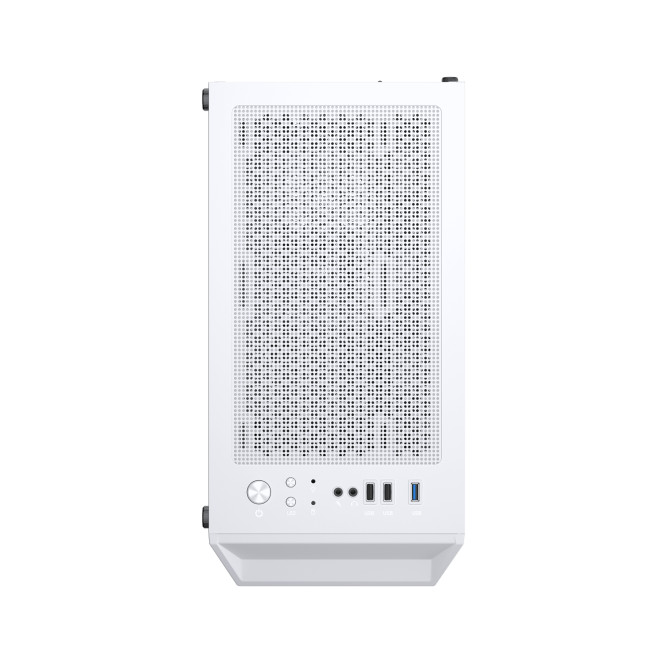 1st Player F3-A-WH Tempered Glass Mid Tower PC Case - White