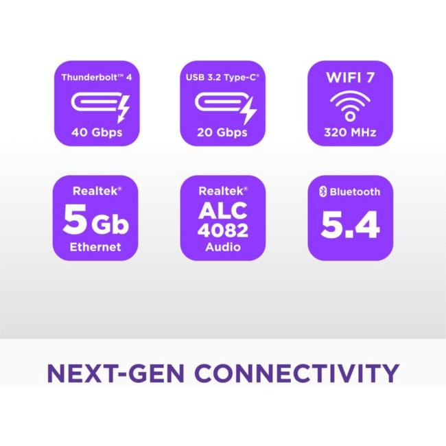 NZXT N9-Z89XT-W1 DDR5 ATX Intel LGA 1851 Gaming Motherboard -White