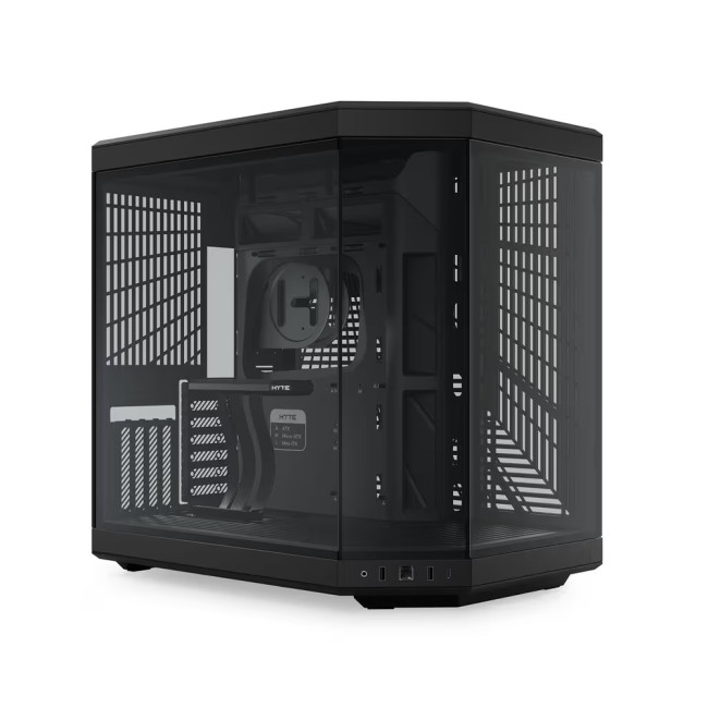HYTE Y70 Panoramic Tempered Glass Mid-Tower ATX PC Case - Black