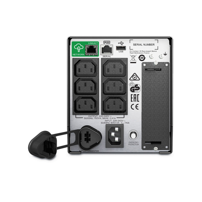 APC Smart-UPS SMT750IC - 6x C13, USB, SmartConnect, 750VA