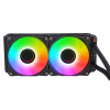 CiT Pro Glacier 240mm 4-Pin PWM ARGB Infinity AIO Liquid Cooler Black