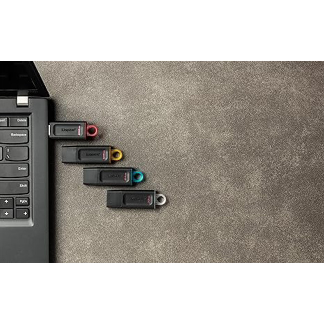 USB Stick Kingston Technology DataTraveler Exodia 128GB USB 3.2 Flash Drive - Black