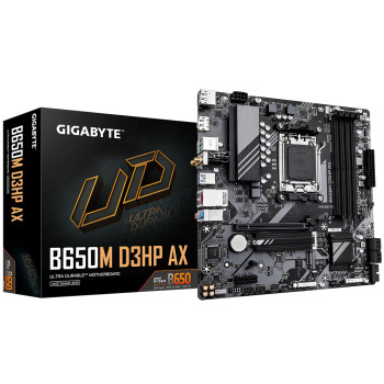 GIGABYTE B650M D3HP AX DDR5 micro ATX AM5 Motherboard