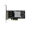 StarTech 4-Port Gigabit Ethernet Network Card - PCI Express