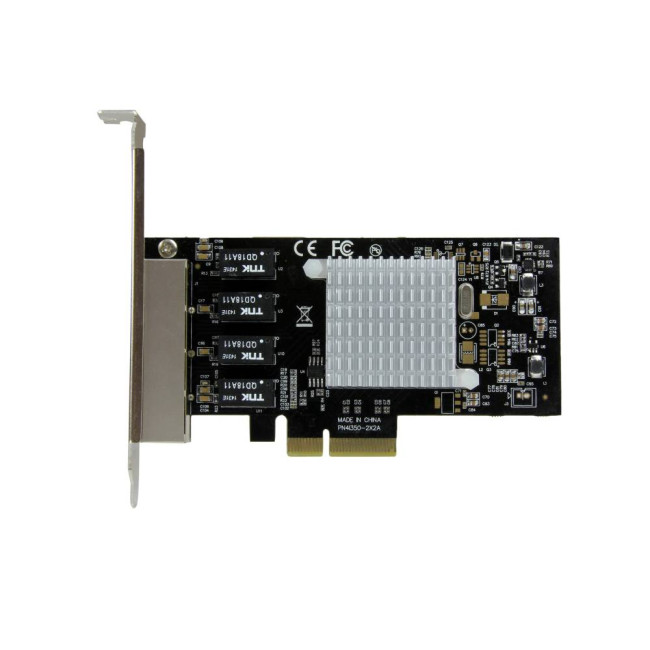 StarTech 4-Port Gigabit Ethernet Network Card - PCI Express
