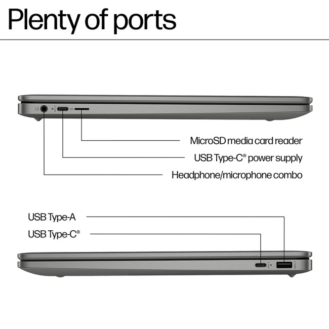 HP ChromeBook 15a-nb0004na Intel Core i3-N305 15.6" Full HD 8GB RAM 256GB Flash ChromeOS Laptop