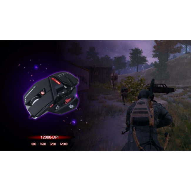 Mad Catz rat 6+ Optical USB Gaming Mouse - Black