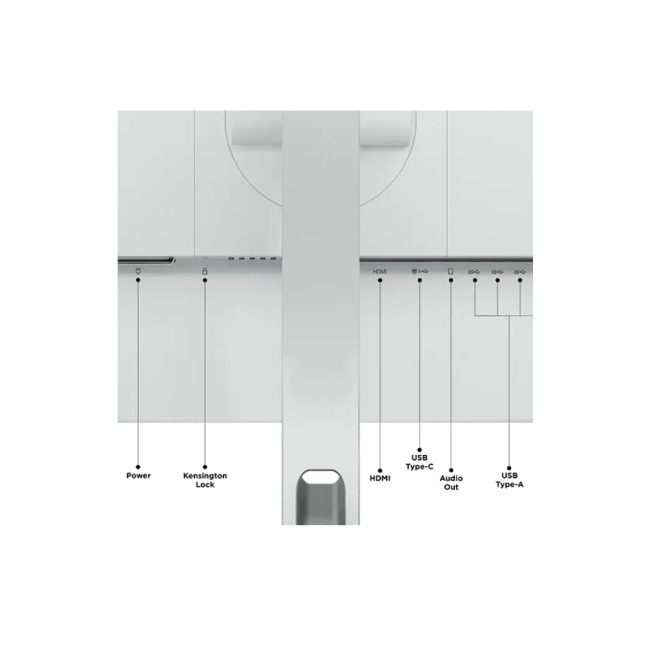 Refurbished Lenovo L series L24m-4A 23.8" Full HD IPS HDMI USB-C Monitor
