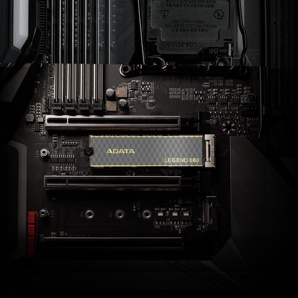 ADATA LEGEND 860 500GB M.2 PCIe 4.0 NVMe SSD SLEG-860-500GCS