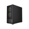 Gamdias TALOS M3 MESH Tempered Glass Mid Tower Gaming PC Case - Black