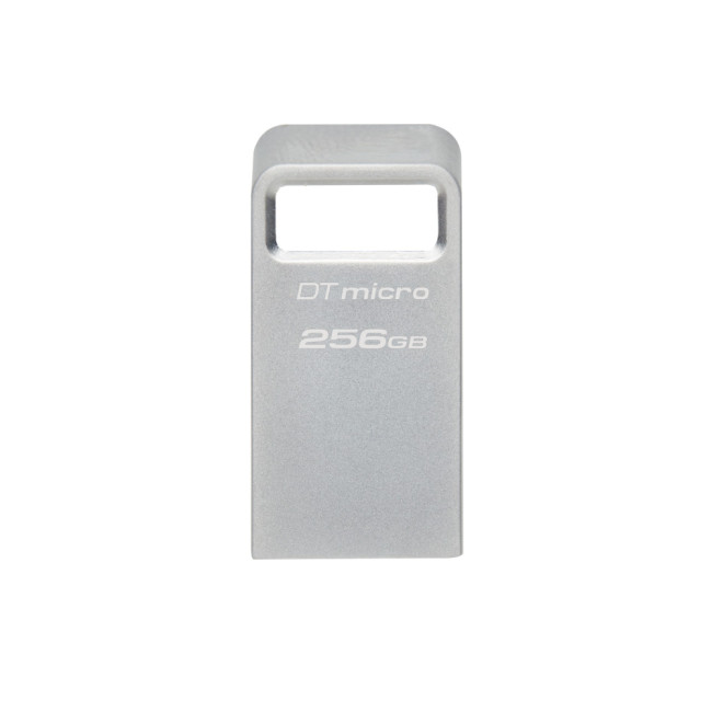 Kingston Technology DataTraveler 256GB USB Type-A 3.2 Micro USB Flash Drive - Silver
