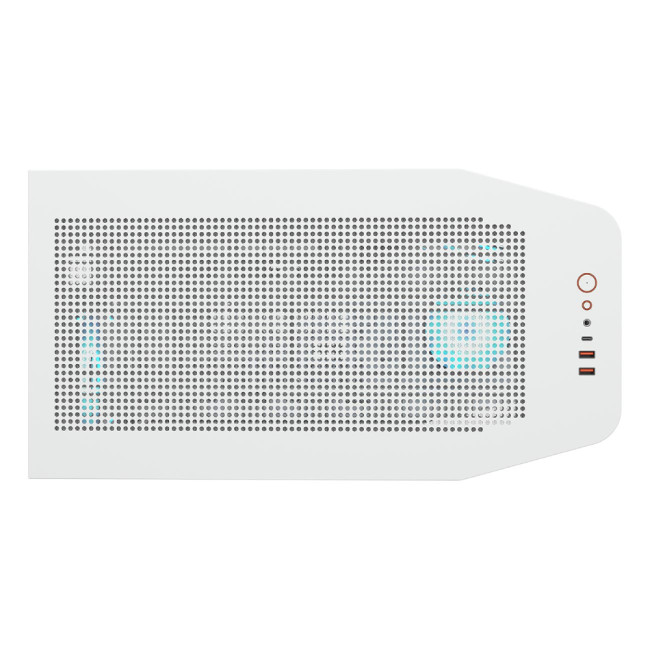 Cougar FV270 White ATX Micro ATX Tempared Glass White PC Case