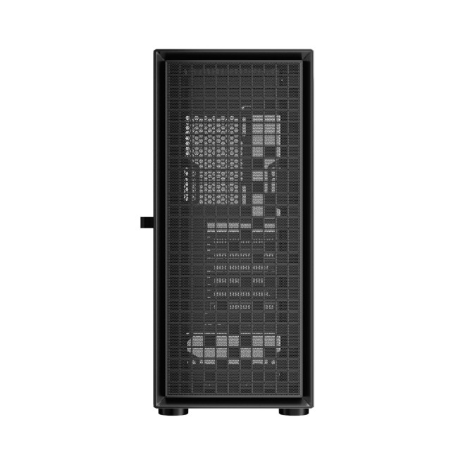 1st Player Go6-WH-4FS1 Tempered Glass Mid Tower Gaming Case - Black
