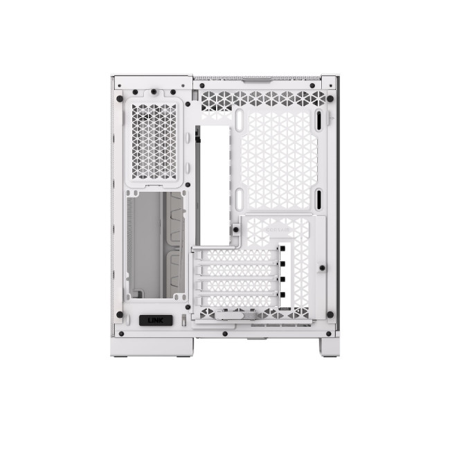 Corsair 2500X Tempered Glass Mid Tower ATX Gaming PC Case - White