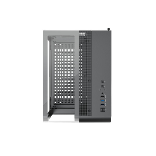 1st Player RT5 BK Tempared Glass Micro Tower Gaming PC Case