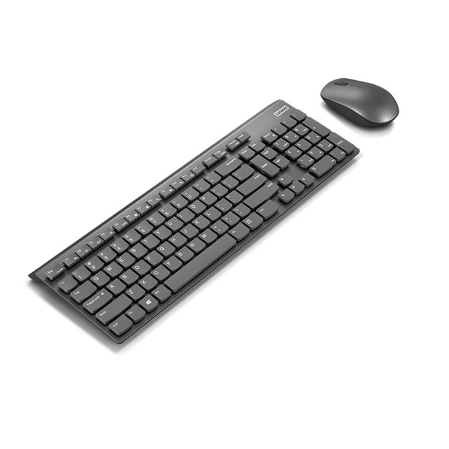 Refurbished Lenovo Select Modern Wireless Combo Keyboard and Mouse Set - German Layout