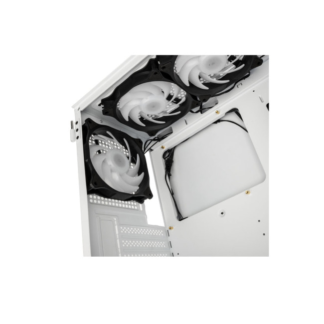 Kolink Observatory MX Mesh ARGB  Midi Tower Gaming ATX PC Case - White