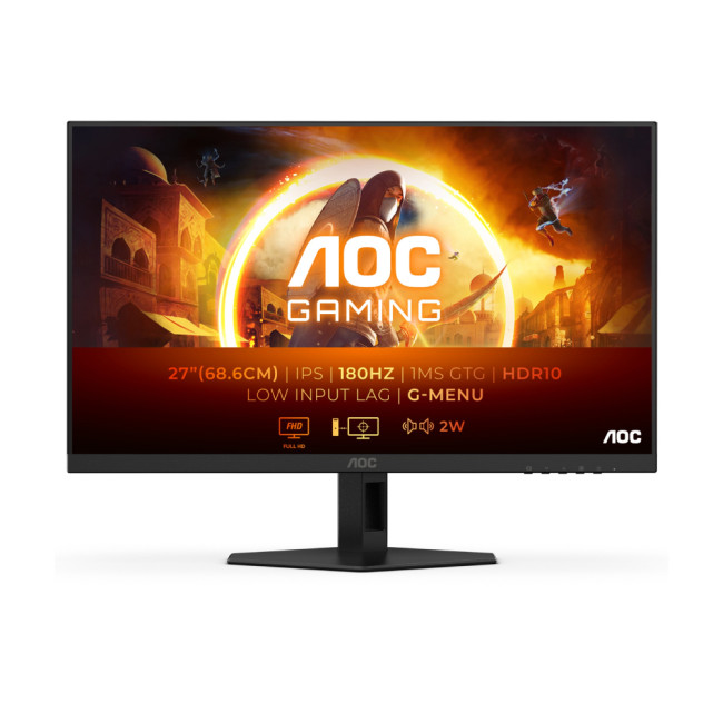 AOC 27G4XE 27" 1920 x 1080 Full HD Fast IPS G-Sync Flat Gaming Monitor
