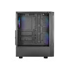 Gamdias TALOS E3 MESH Tempered Glass Mid Tower Gaming PC Case - Black