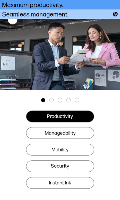 HP LaserJet Pro MFP 4102dw Two-sided printing and scanning LaserJet Mono Printer