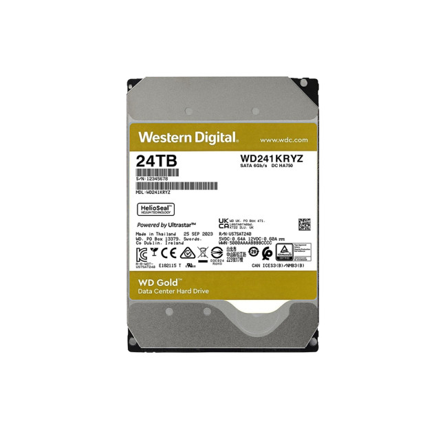 Western Digital Gold 24TB 3.5"  7200 rpm Internal Hard Drive