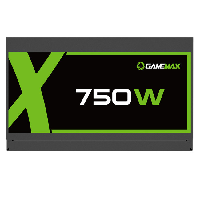 GameMax GX750W Modular 80 Plus Gold Black Power Supply