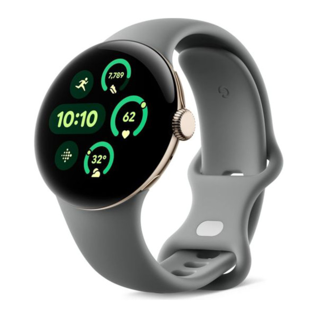 Google Pixel Watch 3 41mm Qualcomm Cortex M33 32GB WiFi Smartwatch with Band - Hazel