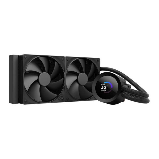 NZXT Kraken Plus 240mm Intel/AMD AIO Liquid CPU Cooler - Black