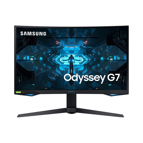 Samsung Odyssey C27G75TQSU 27 in Quad HD LED Monitor, Ratio 16:9, Resp Time 1 ms