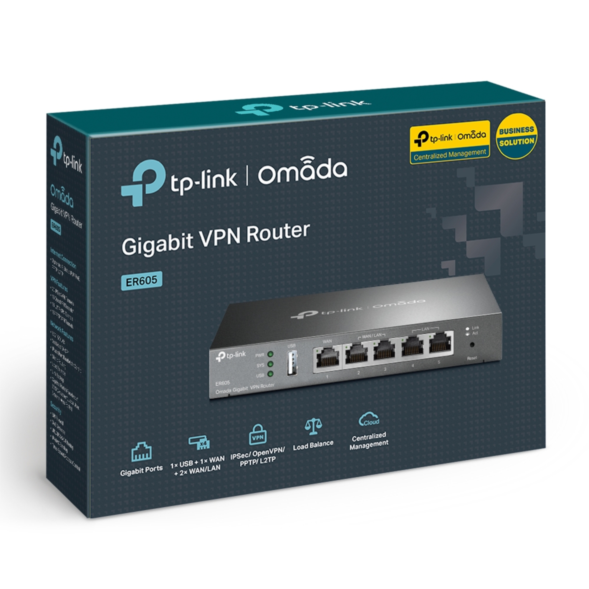 TP‑Link Omada ER605 Gigabit VPN Router