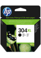 HP N9K08AE 304XL Black Ink Cartridge (300 Pages) for HP AMP 130, DeskJet 3720 
