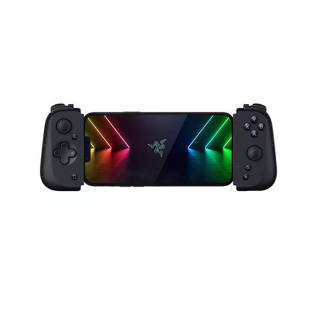 Refurbished Razer Kishi V2 Universal Mobile Gaming Controller for iPhone Black - RZ06-04190100