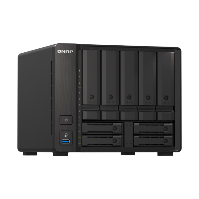Refurbished QNAP TS-H973AX-8G AMD Ryzen V1500B 8GB 9 Bay NAS Tower Servers