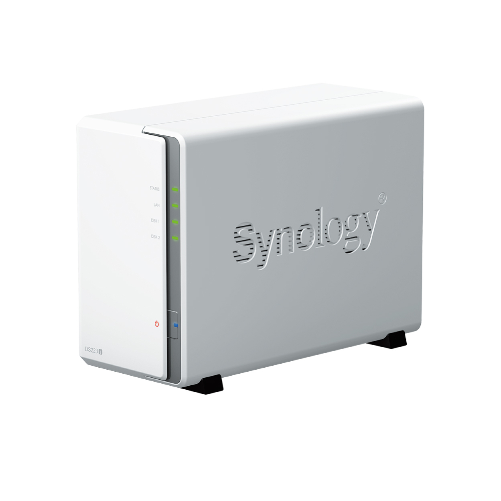 Synology NAS DS223j+IronWolf Pro 8TB 2台 Synology DS223J-8TB+Bundle 2-Bay NAS 1GB RAM with 8TB HDD