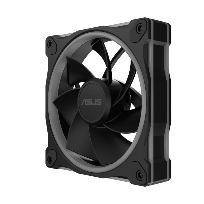 ASUS Prime MR120 ARGB 120mm Reverse PC Fan - Black
