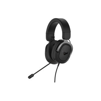 ASUS TUF Gaming H3 3.5mm Wired Over-Ear Headphones/Headset - Grey