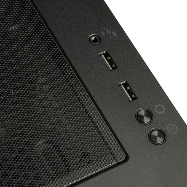 Kolink Unity Solar ARGB Mesh Midi-Tower Case - Black