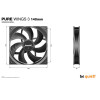 be quiet! Pure Wings 3 140mm 4-Pole Fan Motor Technology 3-pin PC Fan
