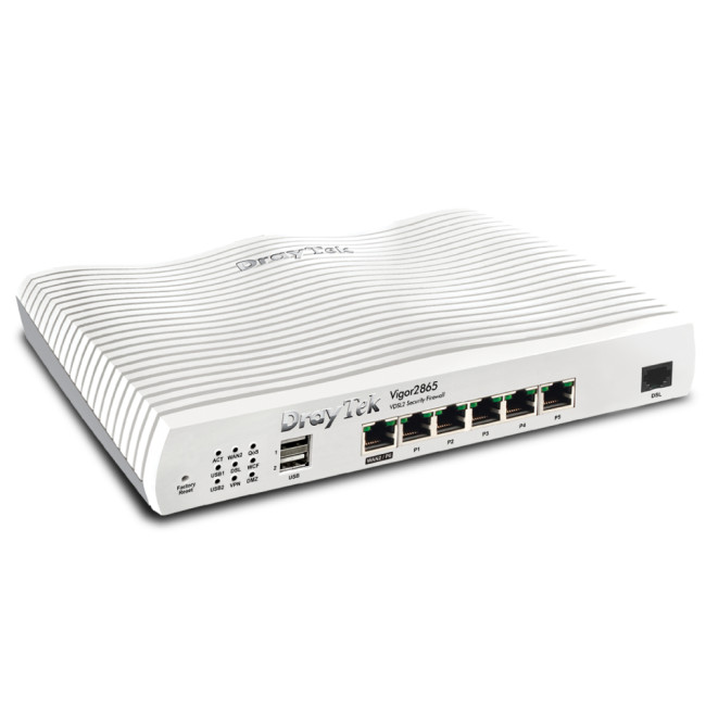 Draytek Vigor V2865-K Gigabit Ethernet VDSL2 Wired Router