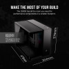 Corsair 2500X RGB Tempered Glass Mid Tower Gaming PC Case - Black