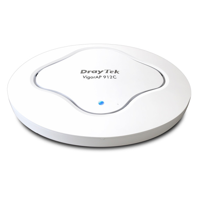 DrayTek VigorAP 912C MU-MIMO Indoor IEEE 802.11ax/ac/n/g/b Access Point