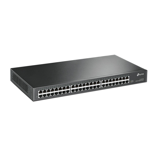 TP-LINK TL-SG1048 96 Gbit/s Rack Mountable Unmanaged 48 x Gigabit Ethernet RJ45 Network Switch