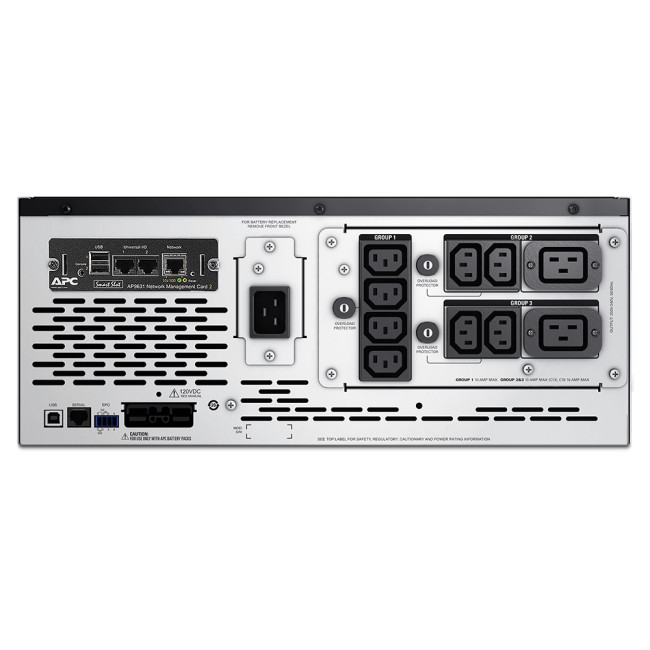 APC Smart-UPS X 2200VA uninterruptible power supply (UPS) Line-Interactive 2.2 kVA 1980 W 10 AC outlet(s)