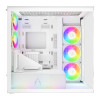 Arctic Xtender ARGB Tempered Glass w/ Vertical GPU Mount Mid Tower PC Case - White