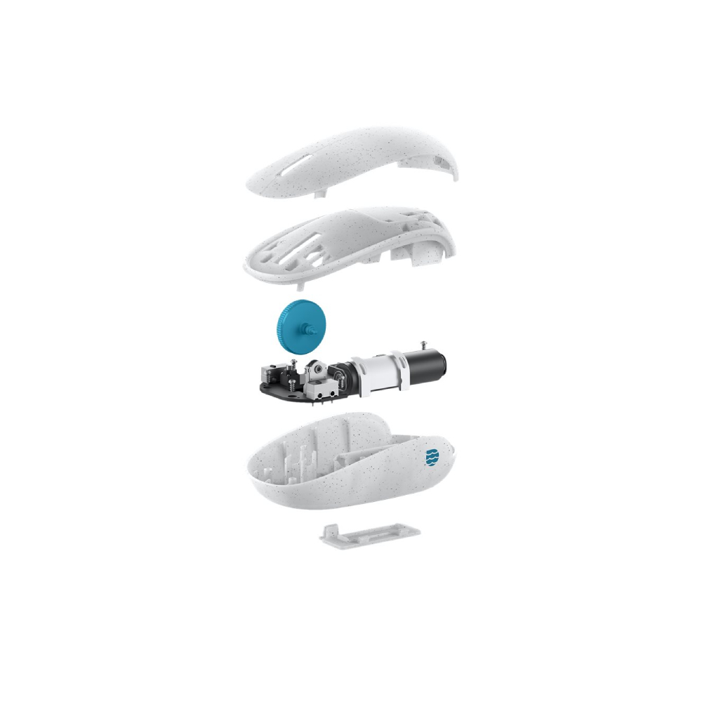 Microsoft Ocean I38-000-Plastic Wireless Mouse - Bluetooth