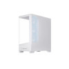 ASUS A31 PLUS TG ARGB Tempared Glass Mid Tower Gaming PC Case - White