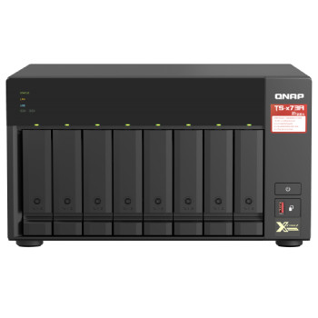 QNAP TS-873A-8G AMD Ryzen V1500B 8GB 8 Bay NAS Tower Servers