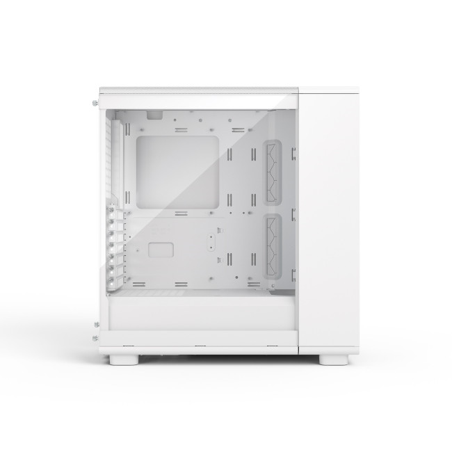 Fractal Design Epoch ATX Mid Tower Gaming PC Case - White TG RGB Clear