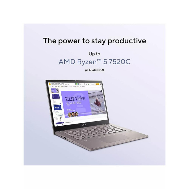 Refurbished ASUS Chromebook CM34 Flip AMD Ryzen 5 8GB RAM 256GB SSD 14" Touchscreen ChromeOS Laptop