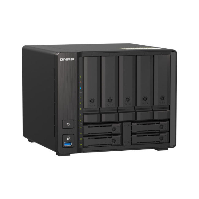 Refurbished QNAP TS-H973AX-8G AMD Ryzen V1500B 8GB 9 Bay NAS Tower Servers